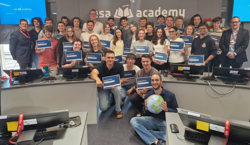 Europos Kosmoso agentūros akademijoje Lietuvai atstovavo VILNIUS TECH studentė